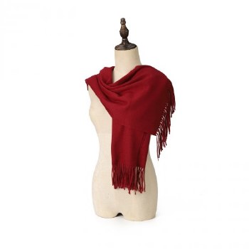 Acess Fashion Scarf Red Cashmere SF1609RD