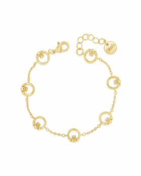 Seala Claddagh Bracelet Gold 7pc