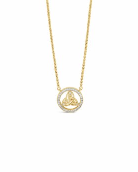 Seala Clover Pendant/Chain Gold CP108GL