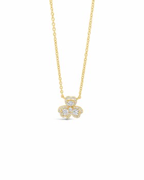 Seala Clover Pendant/Chain Gold CP107GL