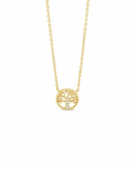 Seala Tree of Life Pendant/Chain Gold