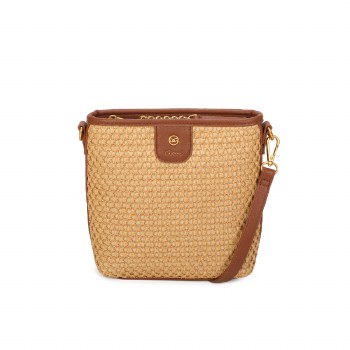 Gionni Handbags SERPENTINE XBODY BAG BROWN