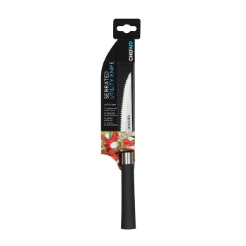 Serrated Knife 4.5" Soft Grip