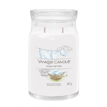 Yankee Candle Signature Large Jar Clean Cotton