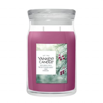 Signature Large Jar Sparkling Winterberry
