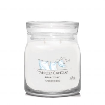 Yankee Candle Signature Medium Jar Clean Cotton