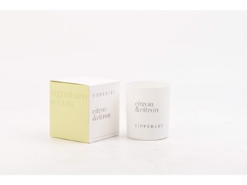 Tipperary Crystal Signature Candle Citron &amp; Citron