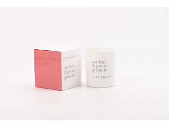 Tipperary Crystal Signature Candle Orchid &amp; Pomegranate