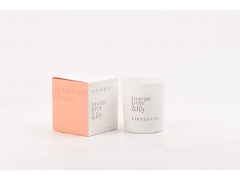 Tipperary Crystal Signature Candle Tuscan Pear &amp; Lily