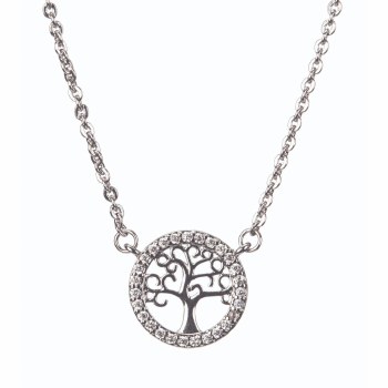 Newgrange Living - Jewellery Silver Tree of Life Pendant