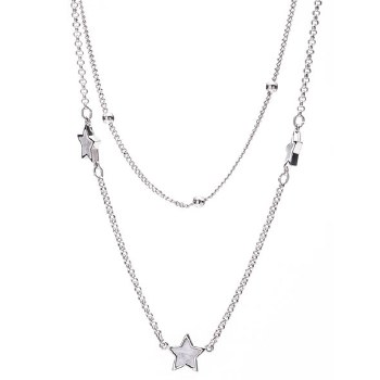 Newgrange Living Jewellery Silver Trio Star Pendant