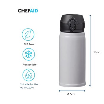 Small Flask Flip Lid 350ml