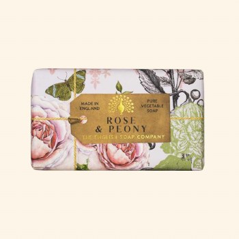 The English Soap Company Soap Rose &amp; Peony 190g