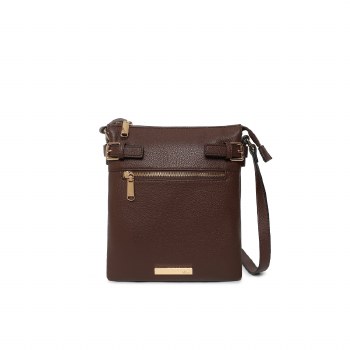 Dice Handbags Solis Crossbody Bag Brown
