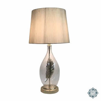 Tara Lane Sora Feather Table Lamp 62cm
