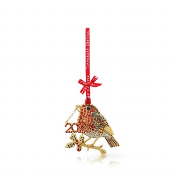 Tipperary Crystal Sparkle Robin 2026 Decoration