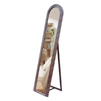 Tara Lane Stepped Floor Mirror Natural