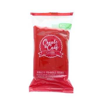 Sugar Paste 200g Red