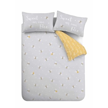 Sweet As Can Bee Double Duvet Set