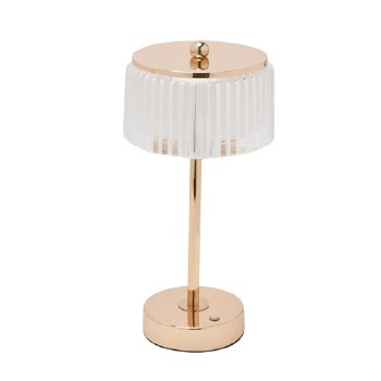Table Lamp Touch LED &amp; USB Gold