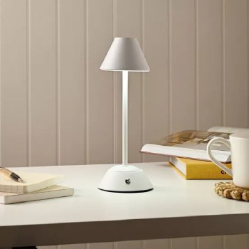 Table Lamp Touch LED &amp; USB Whtite