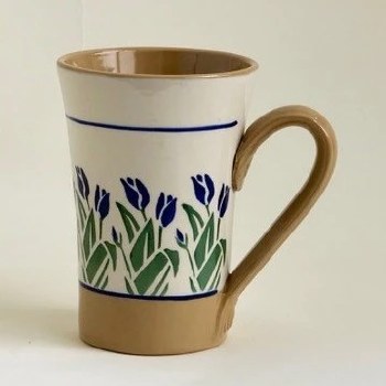 Nicholas Mosse Tall Mug Blue Blooms