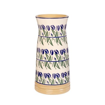 Nicholas Mosse Taper Vase Medium Blue Blooms