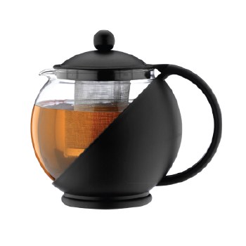 Teapot 1.2L Black W/Infuser