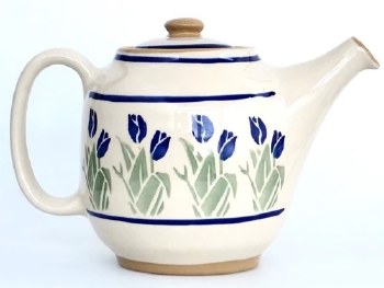 Nicholas Mosse Teapot Blue Bloom