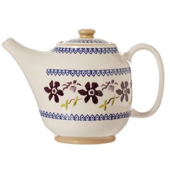 Nicholas Mosse Pottery Teapot Clematis