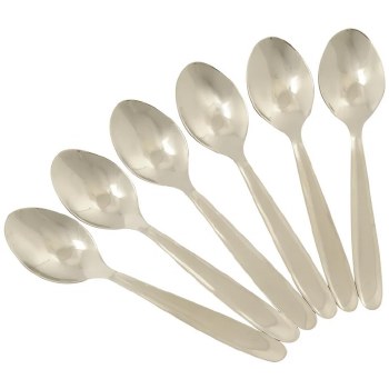 Teaspoons 6 pk S/S