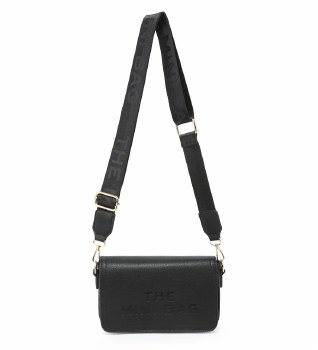 Tote The Mini Bag Black Embossed