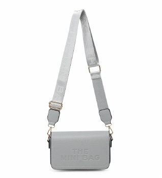 Tote The Mini Bag Grey Embossed