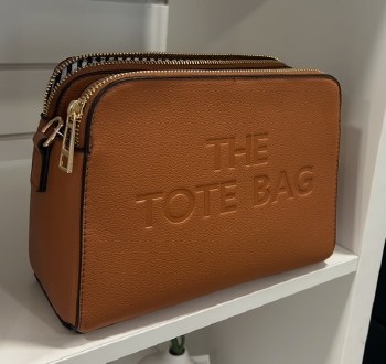 Tote Handbag Crossbody Brown