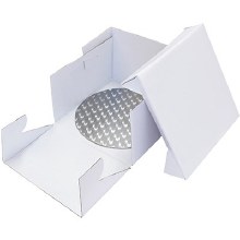 12" Round Cake Board & Box