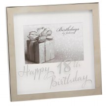 18th Birthday Mirror 4x6 Frame