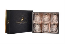 Killarney Crystal Trinity Whiskey Set Of 6