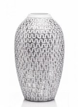 Grange Living Silver Decorative Vase 34cm