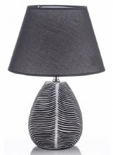 Grange Living Black Pearl Table Lamp & Shade