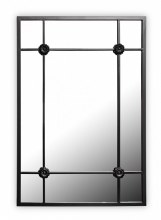 Grange Living Mirror Rectangle Black ZM10