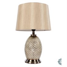 Tara Lane Acorn Speckled Table Lamp