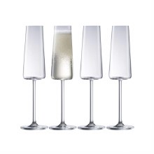 Galway Crystal Alto Flute Set of 4