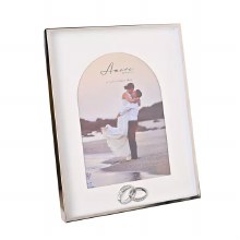 Amore Box Frame with Rings 5x7"