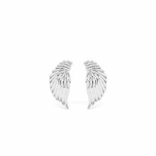 Tipperary Crystal Angel Wings Earrings Silver Stud