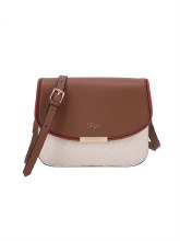 DICE HANDBAG ANSE ANSE MIDI TOTE BAG TAN MULTI