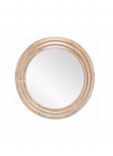 Grange Living Mirror Antique Brushed White Mirror 78cm