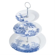 Aynsley Archive Blue 3 Tier Cakestand