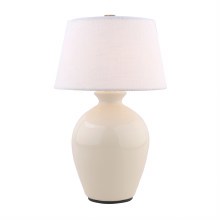Tara Lane Aster Lamp Rechargeable Rechargeable Ivory Ceramic
