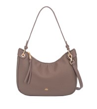 Gionni Handbag Ava Shoulder Bag Taupe