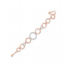 Absolute Jewellery Bracelet 2 Tone Rose/Silver